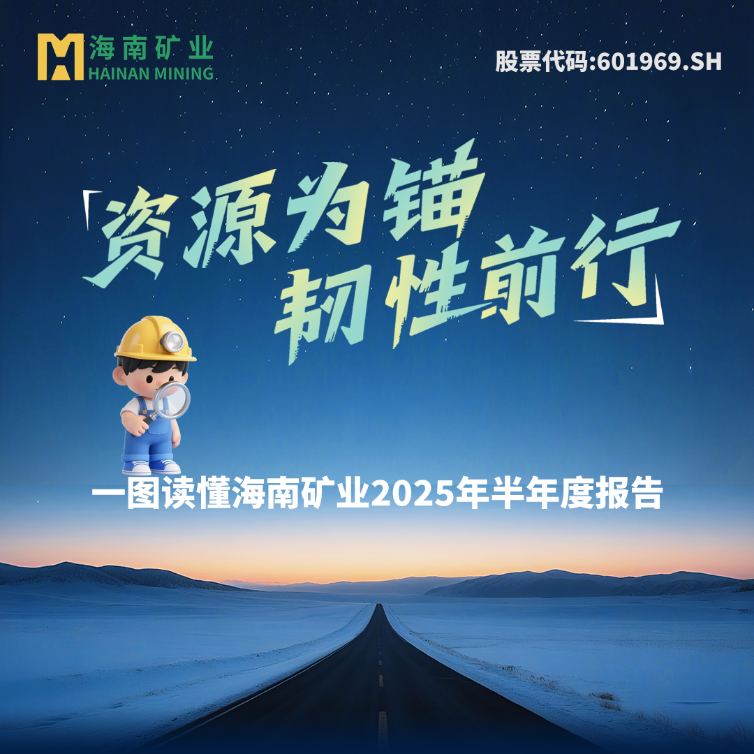 一圖讀懂海南礦業2025年半年度報告